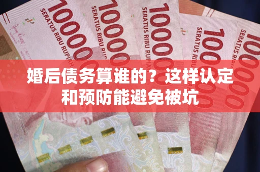 北京婚后债务算谁的？这样认定和预防能避免被坑